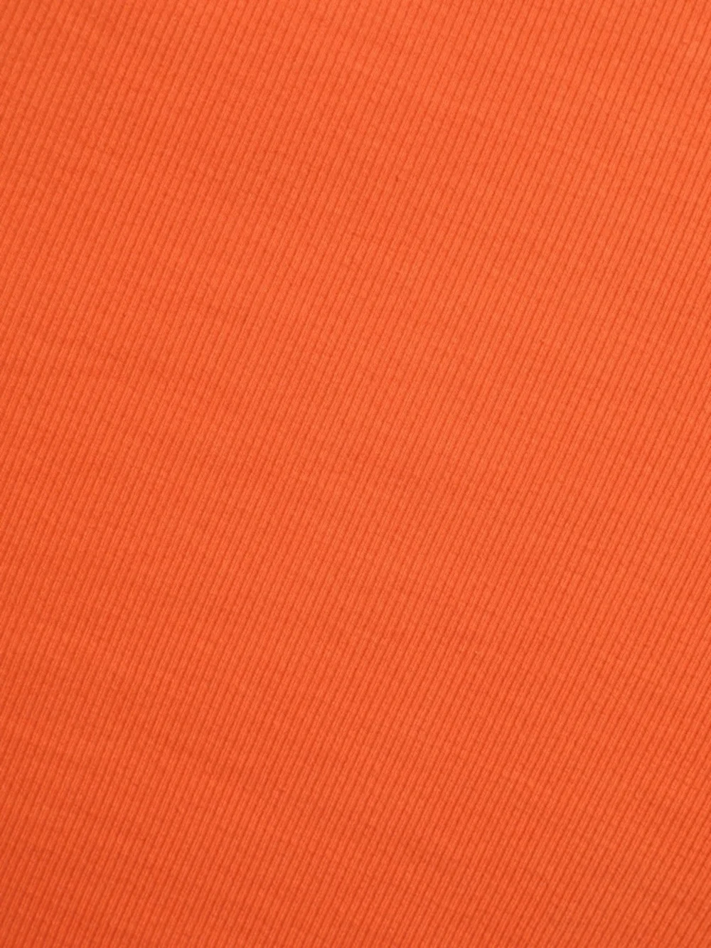Lulus Sleek Orange Ribbed Midi Dress - Women's Bodycon Tank Style - Picture 3 of 8